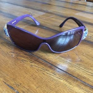 Swarovski Purple Sunglasses